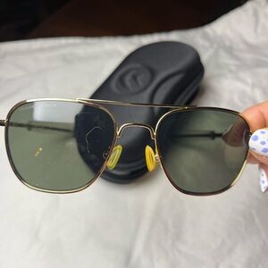 Eagle eyes  Gold Aviator Sunglasses